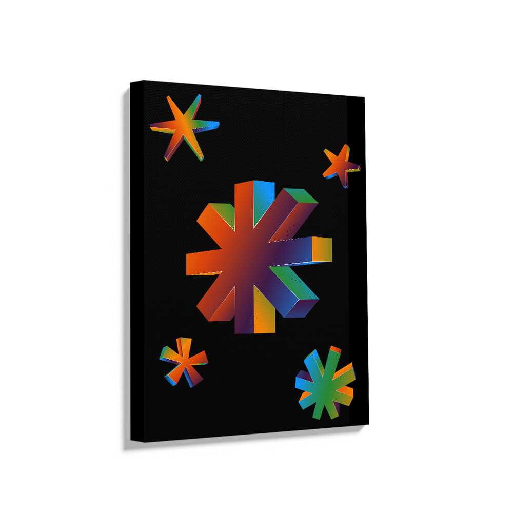 Picasoul - Picasoul Curated - Colorful Geometric Shapes - Wall Decor