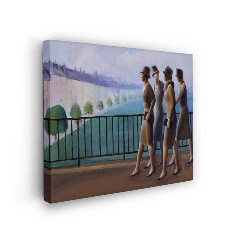 Picasoul - Picasoul Curated - Ladies On A Balcony - Wall Decor