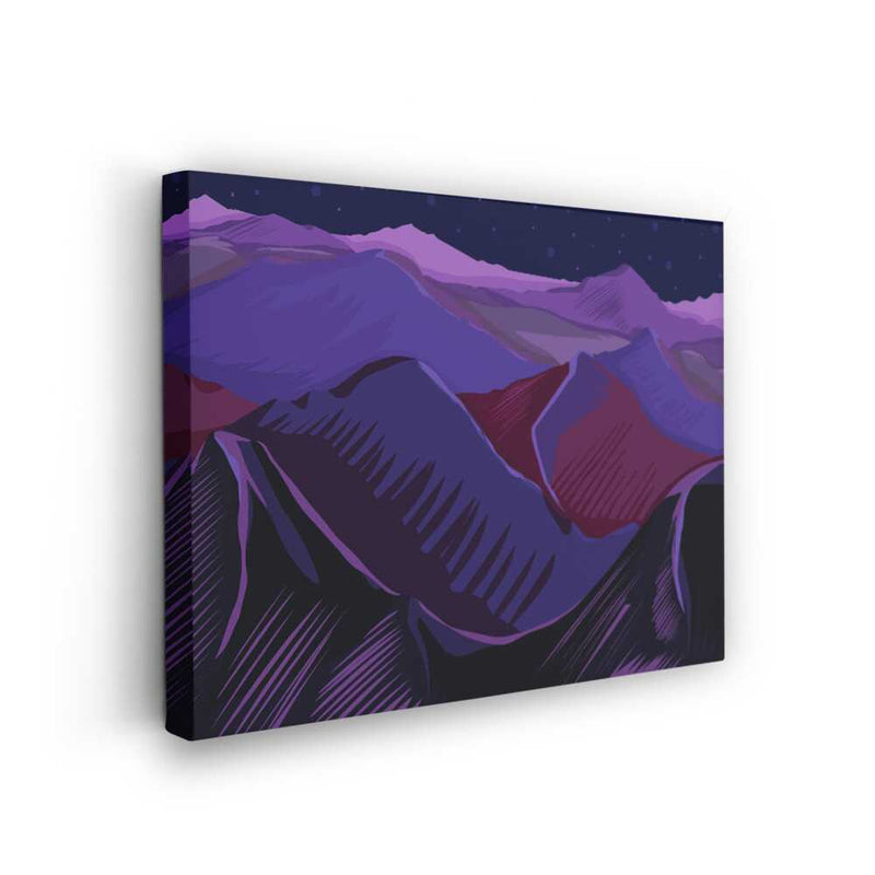 Picasoul - Picasoul Curated - Mountain Nightscape - Wall Decor