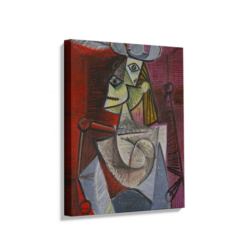 Picasoul - Picasoul Curated - Abstract Figure With Hat - Wall Decor