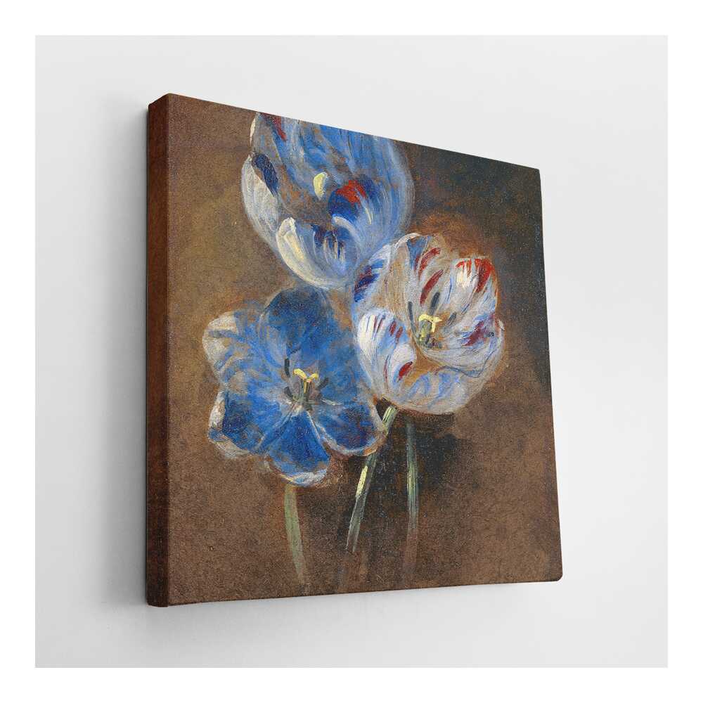 Picasoul - Picasoul Curated - Blue Tulips - Wall Decor