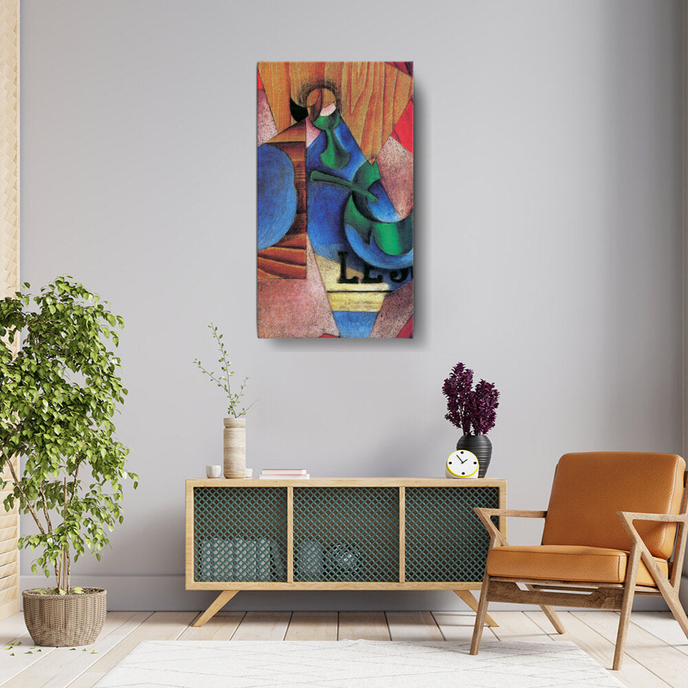 Abstract Composition With Vessels