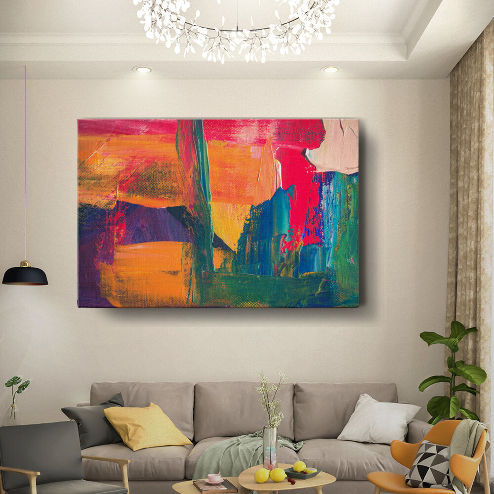 Vibrant Abstract Landscape