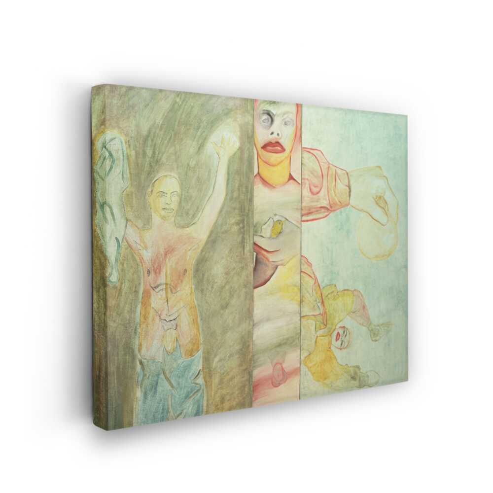Picasoul - Picasoul Curated - Clown And Figure - Wall Decor