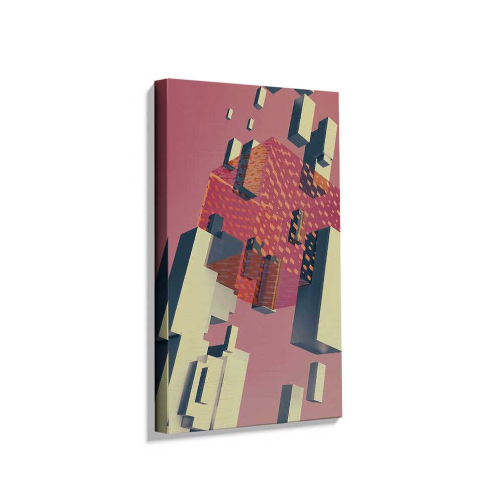 Picasoul - Picasoul Curated - Floating Geometric Abstraction - Wall Decor