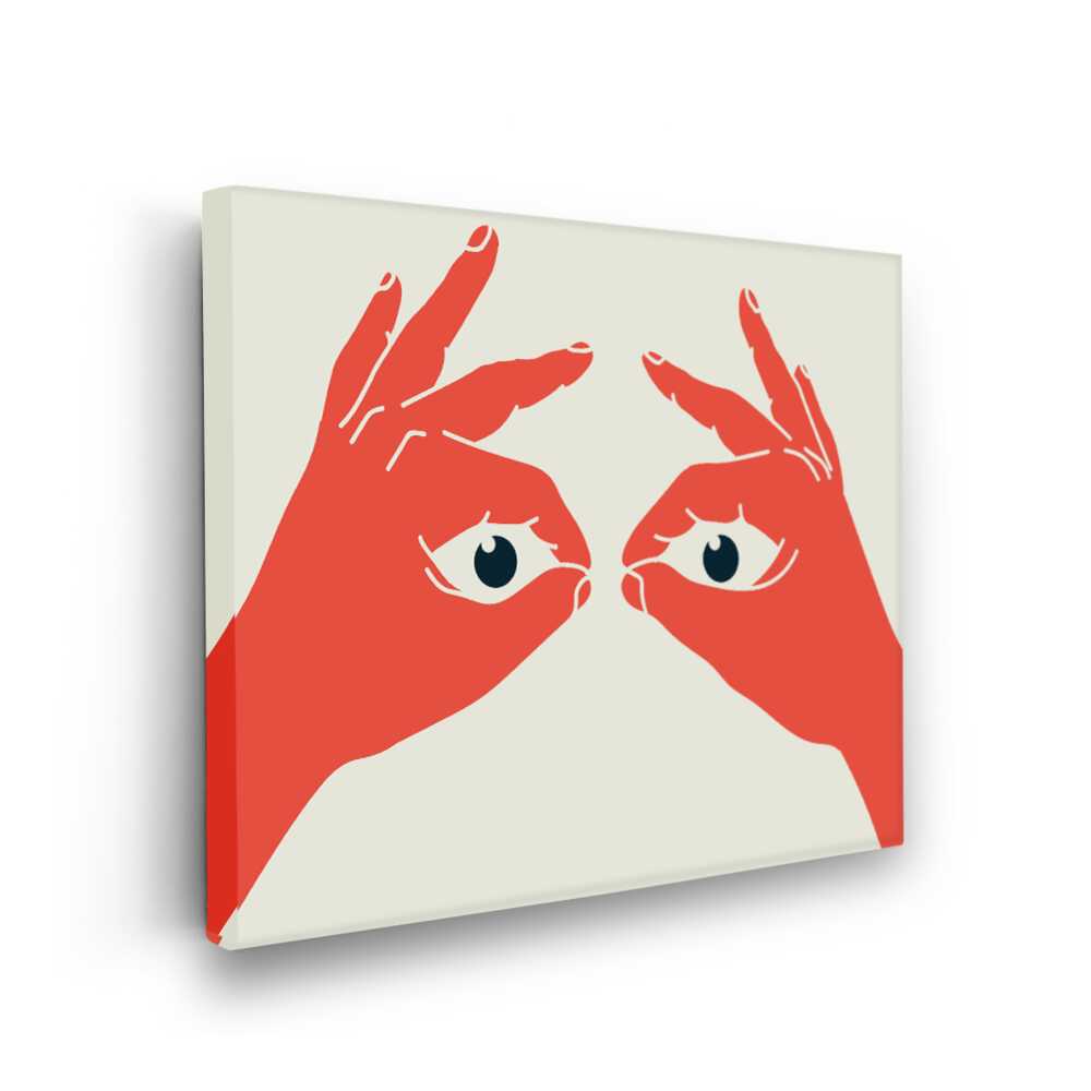 Picasoul - Picasoul Curated - Eyes In Hands - Wall Decor