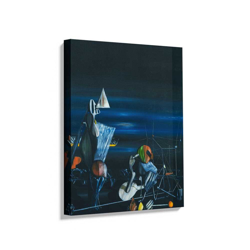 Picasoul - Picasoul Curated - Abstract Figures In A Dark Landscape - Wall Decor