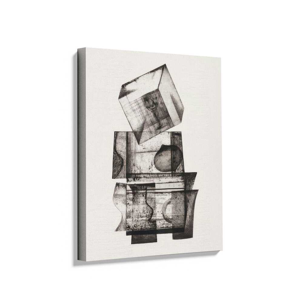 Picasoul - Picasoul Curated - Abstract Cubic Composition - Wall Decor