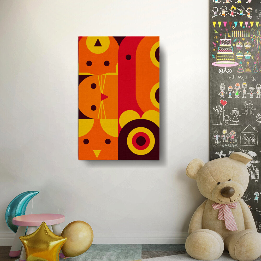 Colorful Geometric Faces