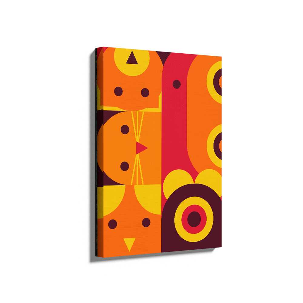 Picasoul - Picasoul Curated - Colorful Geometric Faces - Wall Decor