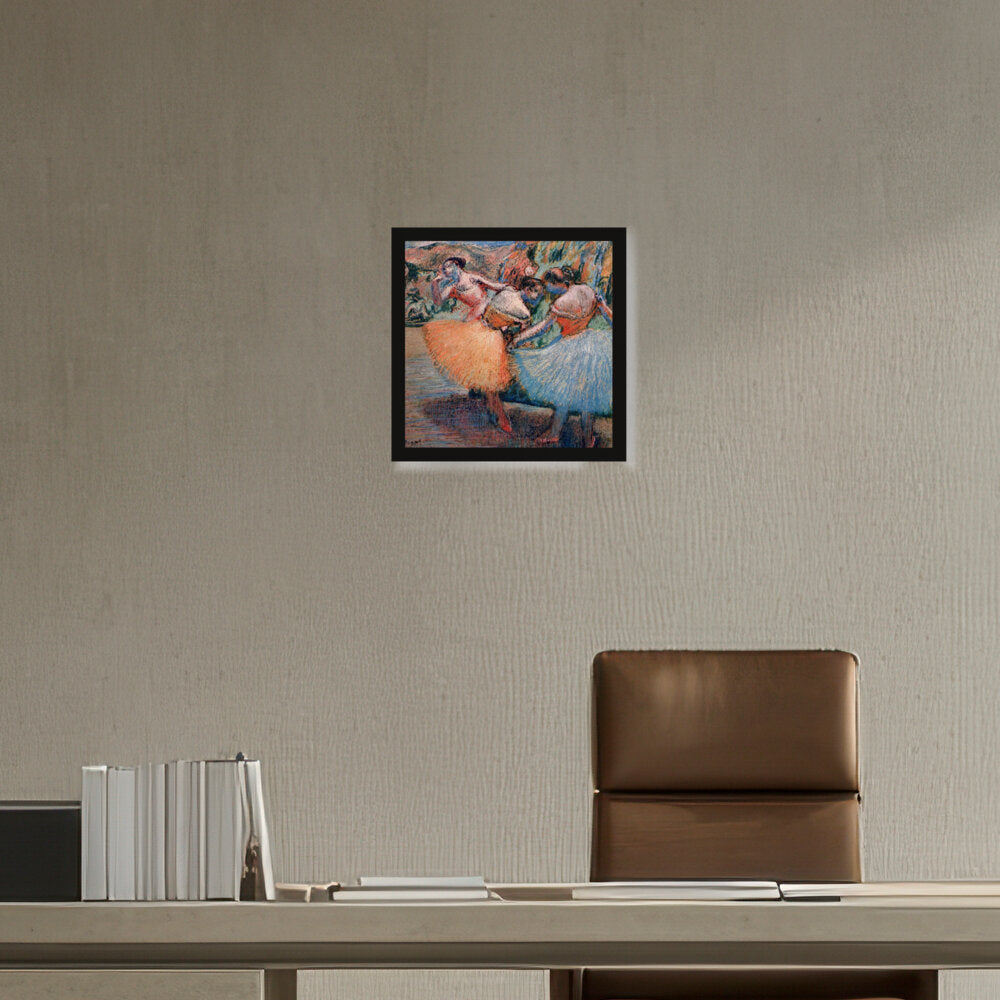 Three Dancers - Framed Canvas