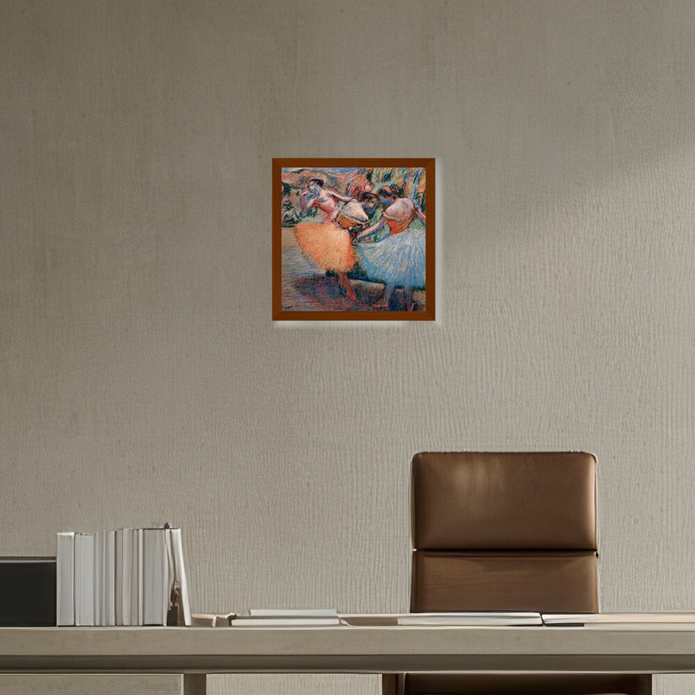 Three Dancers - Framed Canvas
