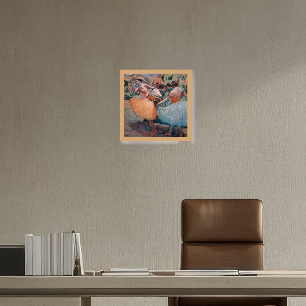 Three Dancers - Framed Canvas