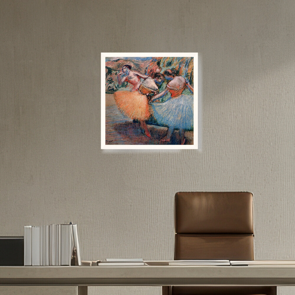 Three Dancers - Framed Canvas