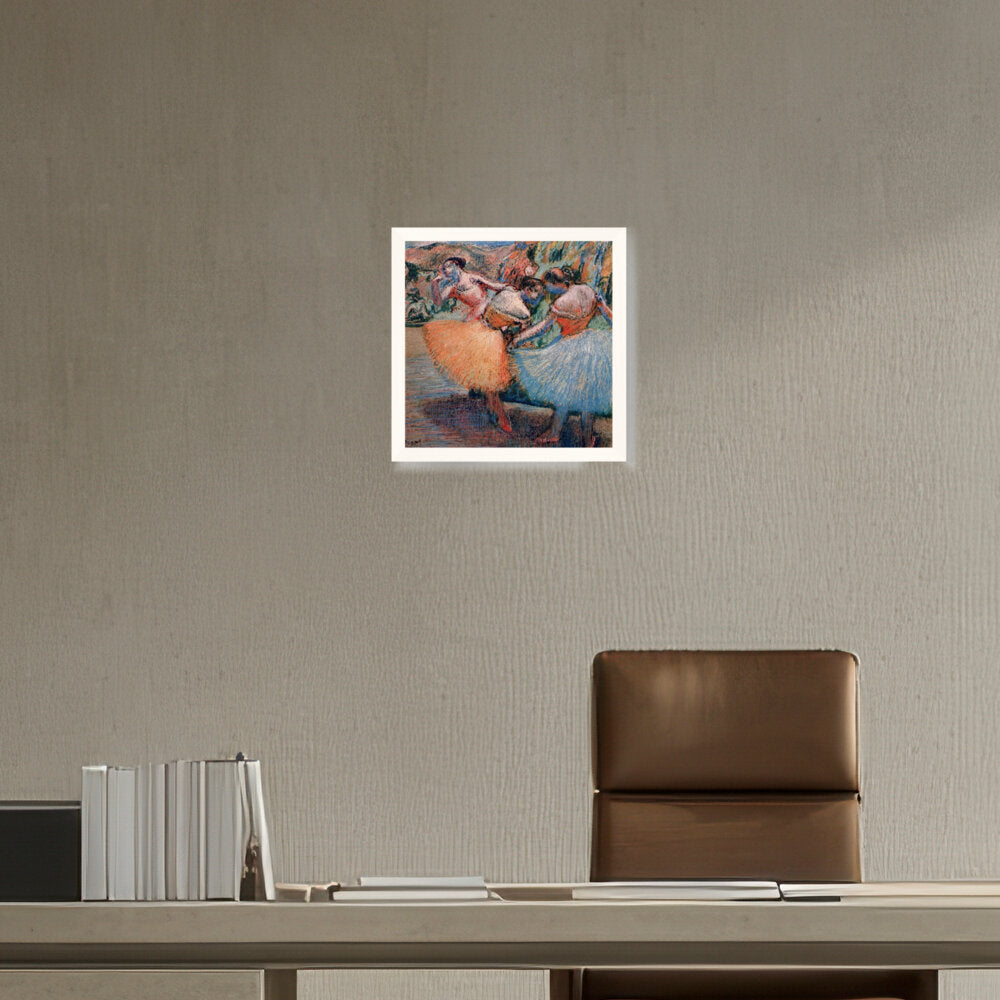 Three Dancers - Framed Canvas