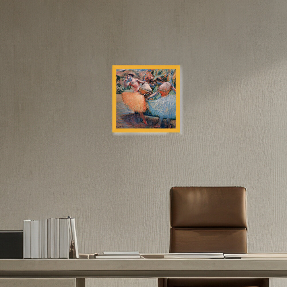 Three Dancers - Framed Canvas