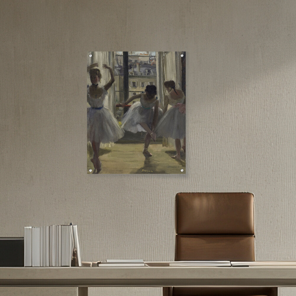 The Dancing Lesson - Acrylic Wall Photo