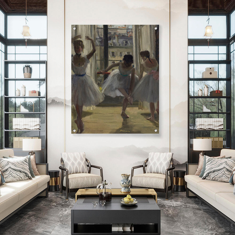The Dancing Lesson - Acrylic Wall Photo