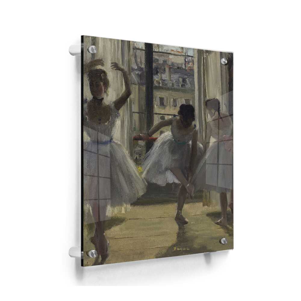 The Dancing Lesson - Acrylic Wall Photo