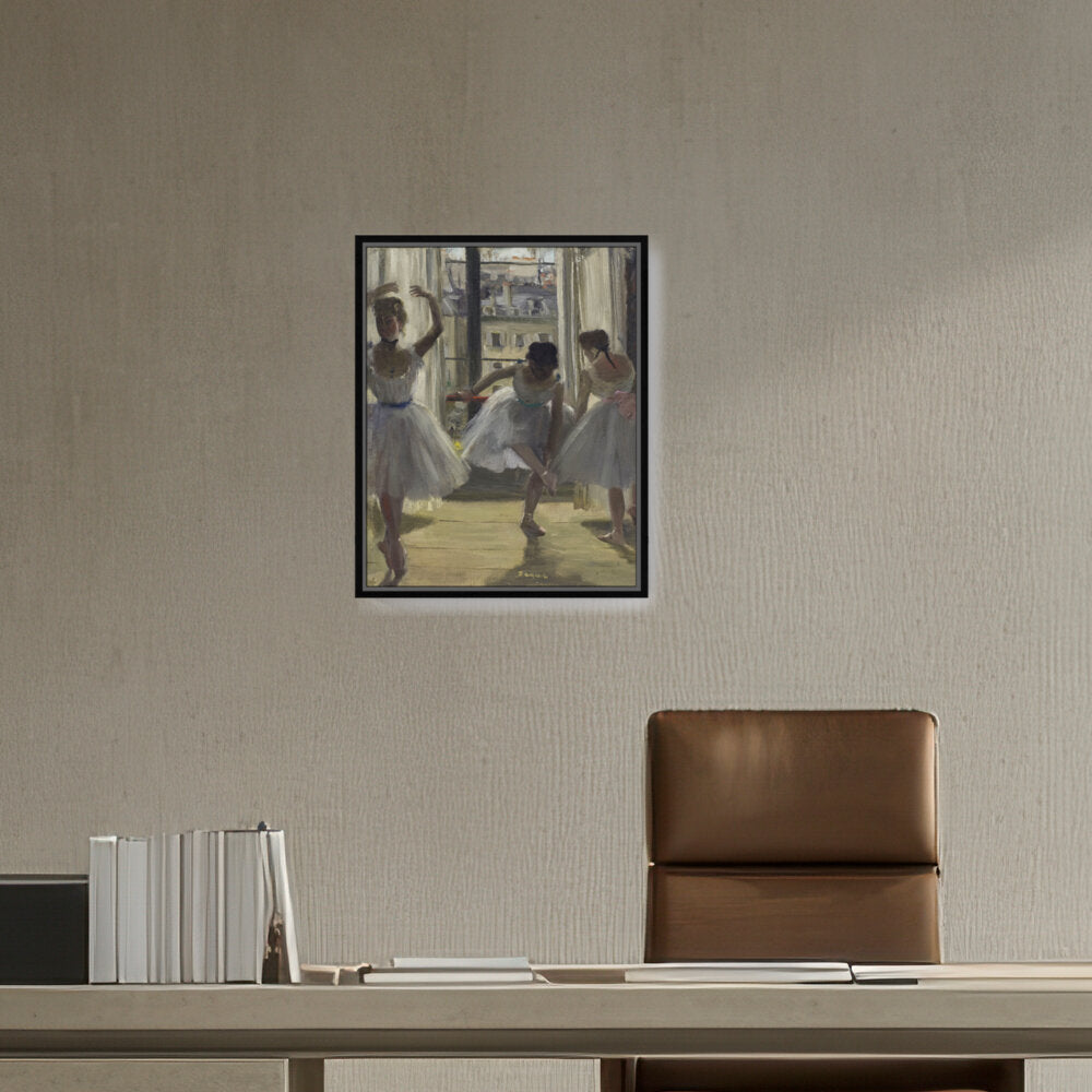 The Dancing Lesson - FLOATING FRAME