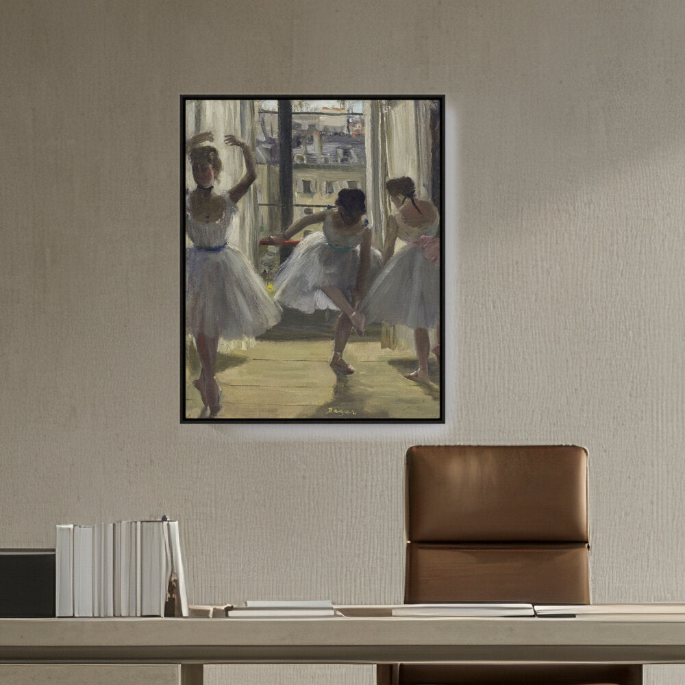 The Dancing Lesson - FLOATING FRAME