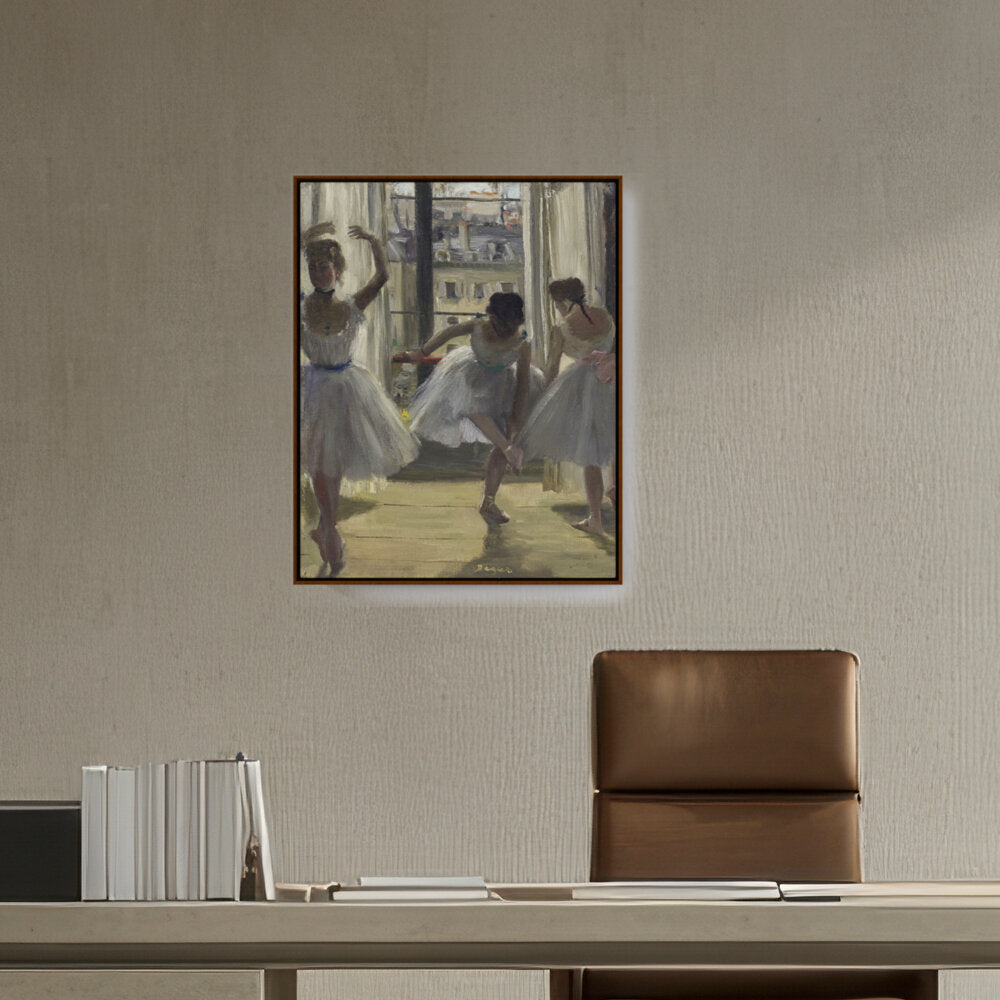The Dancing Lesson - FLOATING FRAME