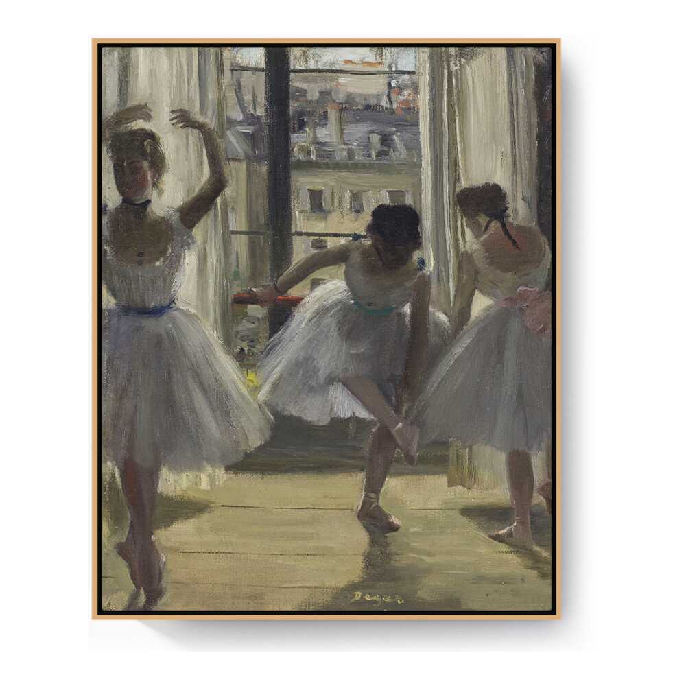 The Dancing Lesson - FLOATING FRAME
