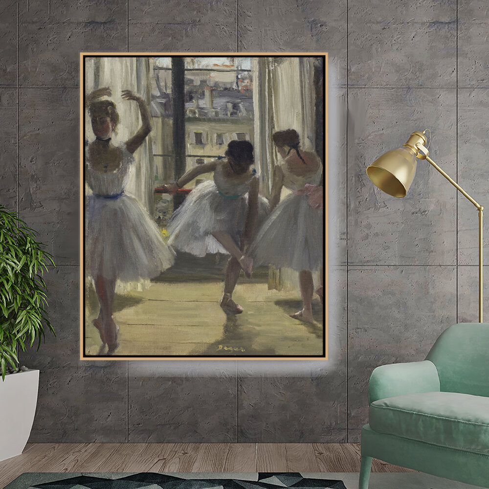 The Dancing Lesson - FLOATING FRAME
