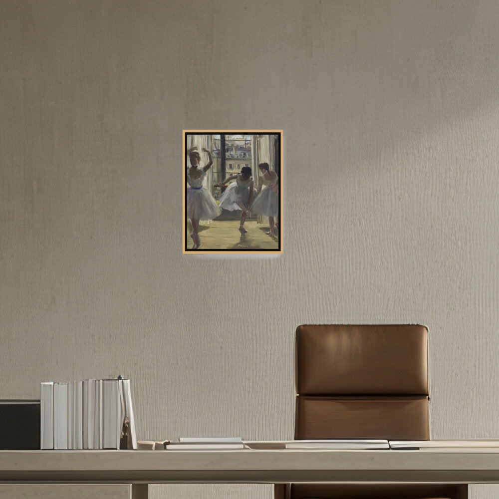 The Dancing Lesson - FLOATING FRAME