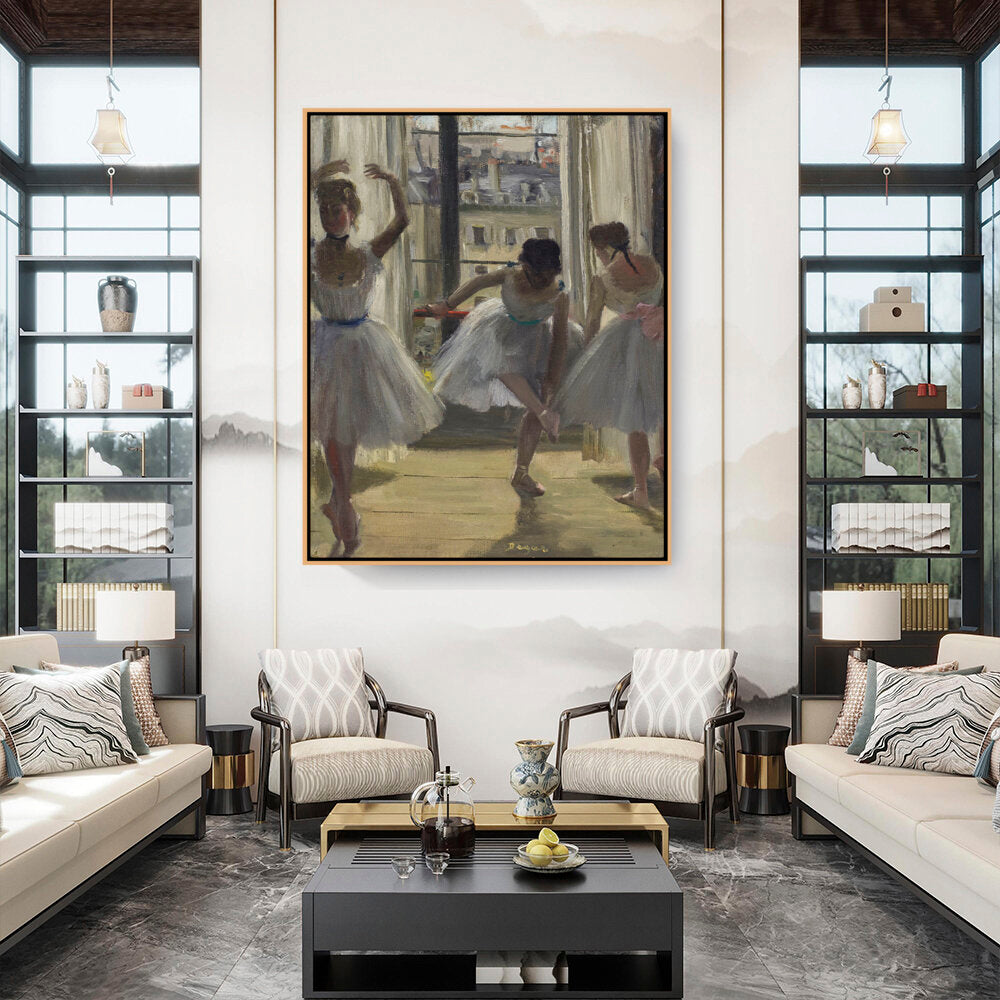 The Dancing Lesson - FLOATING FRAME