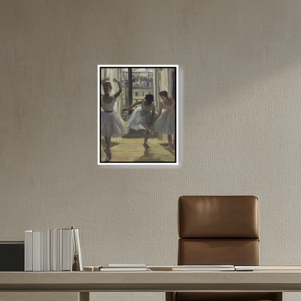 The Dancing Lesson - FLOATING FRAME