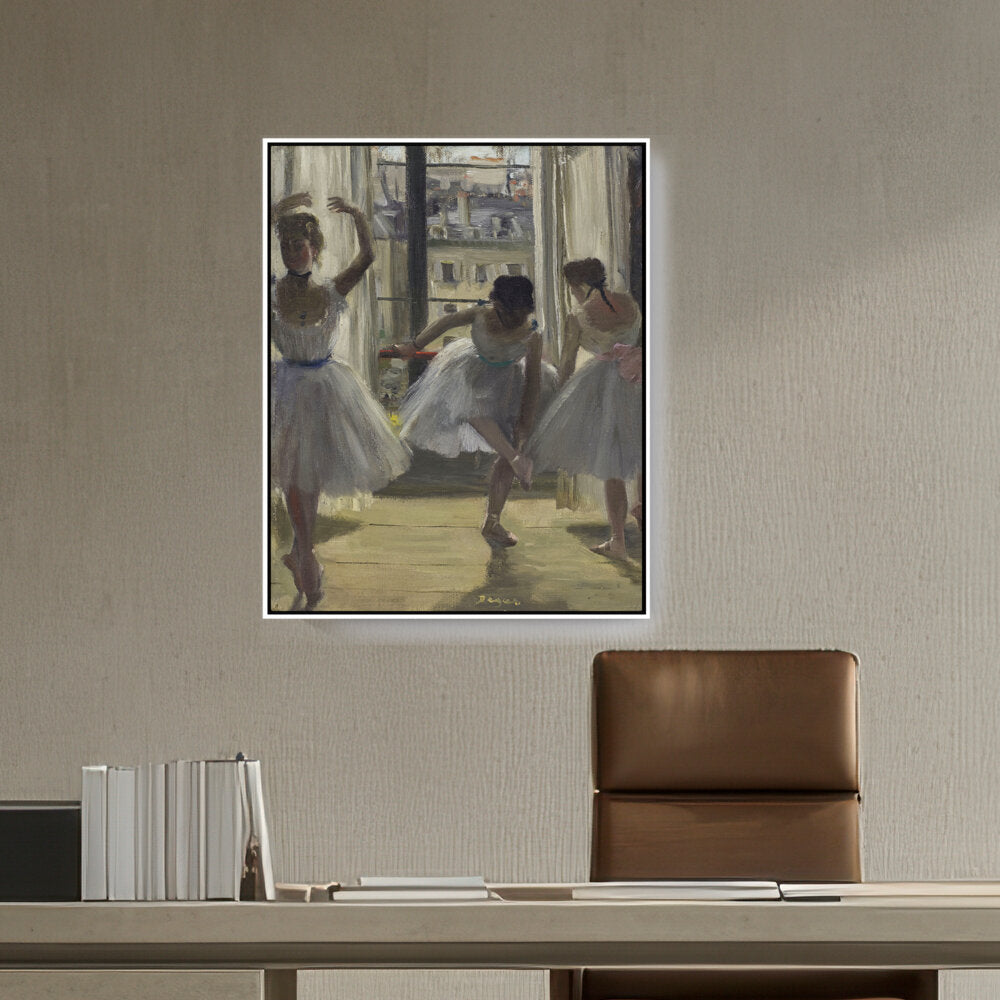 The Dancing Lesson - FLOATING FRAME