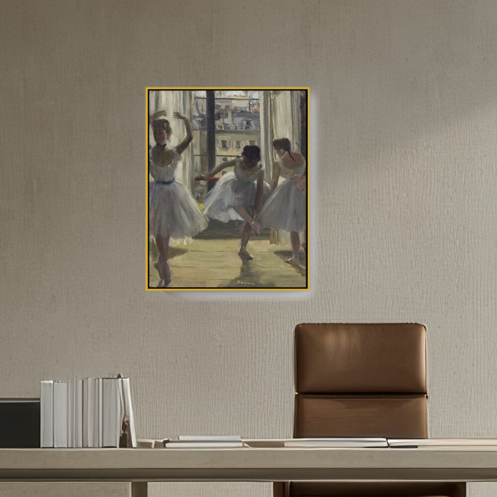 The Dancing Lesson - FLOATING FRAME