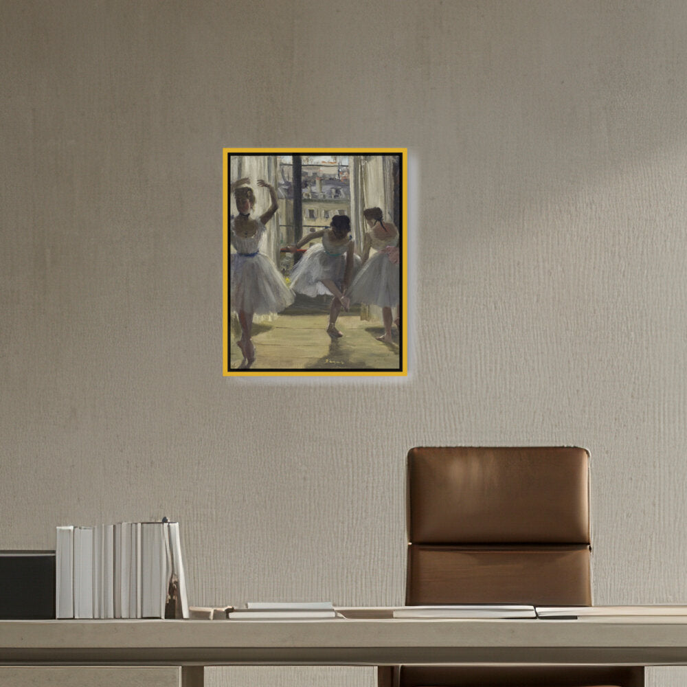 The Dancing Lesson - FLOATING FRAME