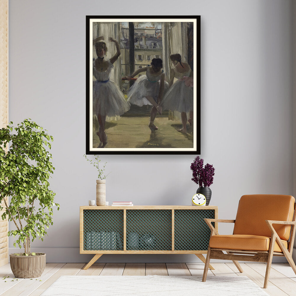 The Dancing Lesson - WALL MOUNT FRAME