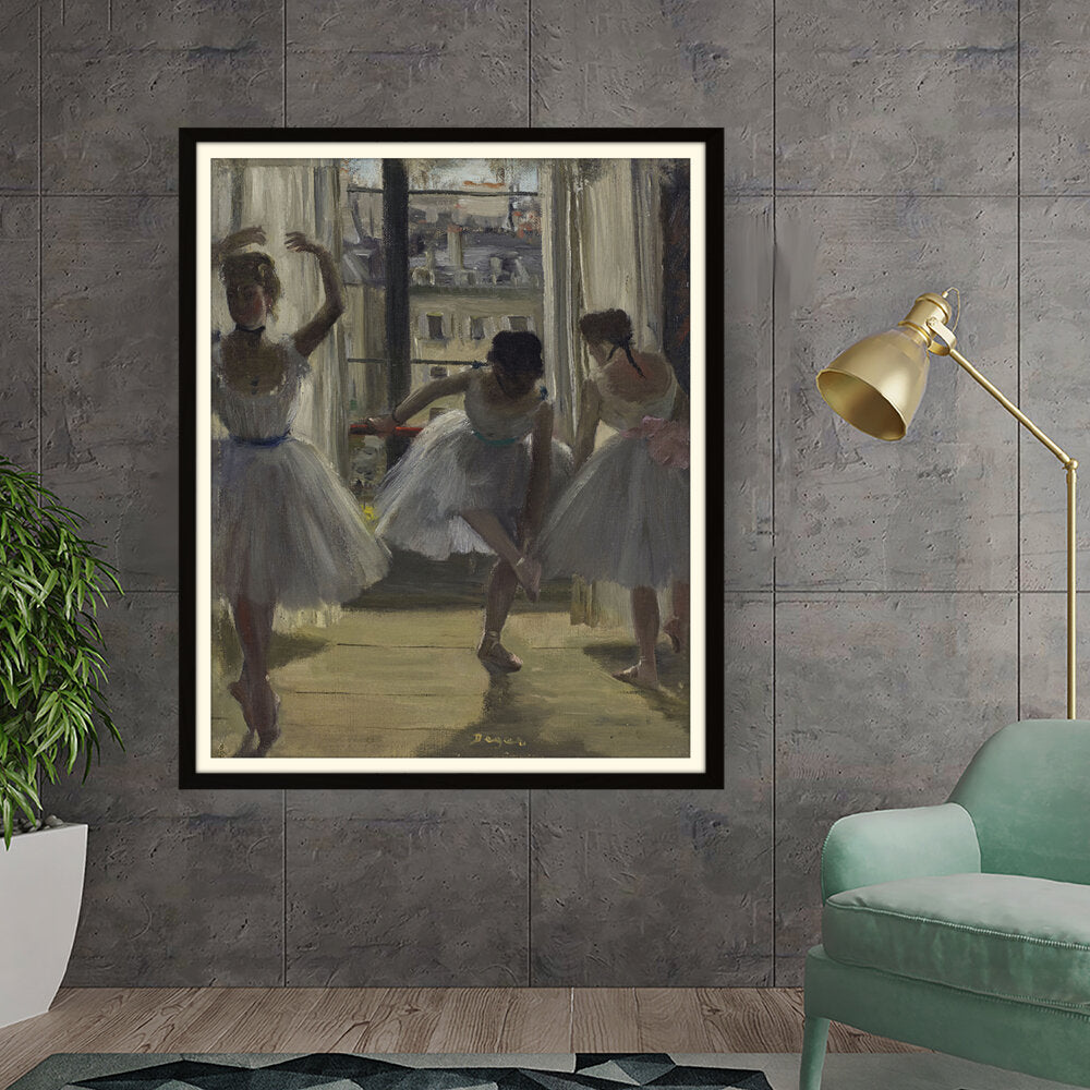 The Dancing Lesson - WALL MOUNT FRAME