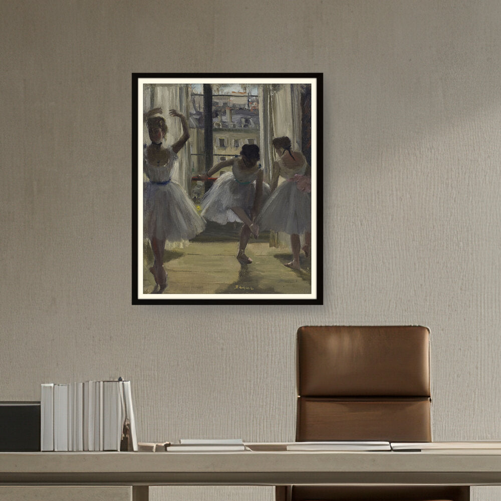 Artist1 - Art - The Dancing Lesson - WALL MOUNT FRAME