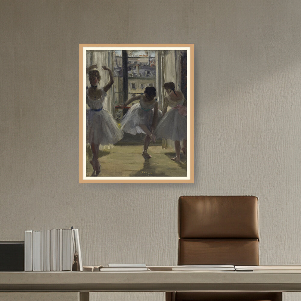 The Dancing Lesson - WALL MOUNT FRAME