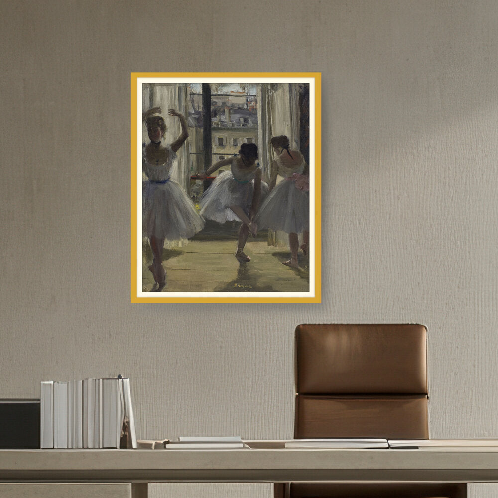 The Dancing Lesson - WALL MOUNT FRAME