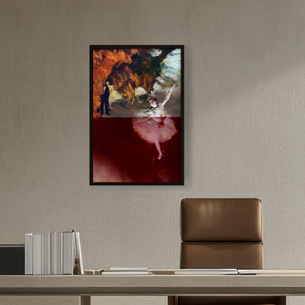 The Star - Framed Canvas