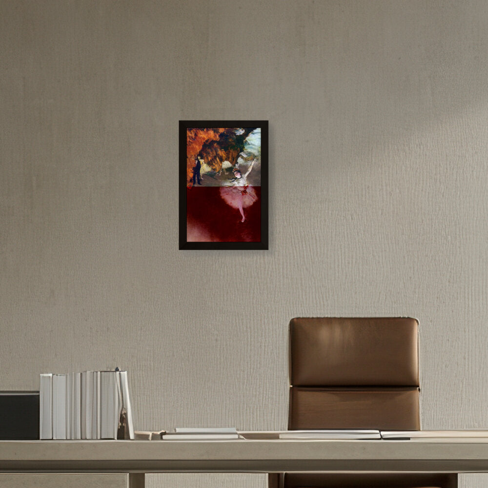 The Star - Framed Canvas
