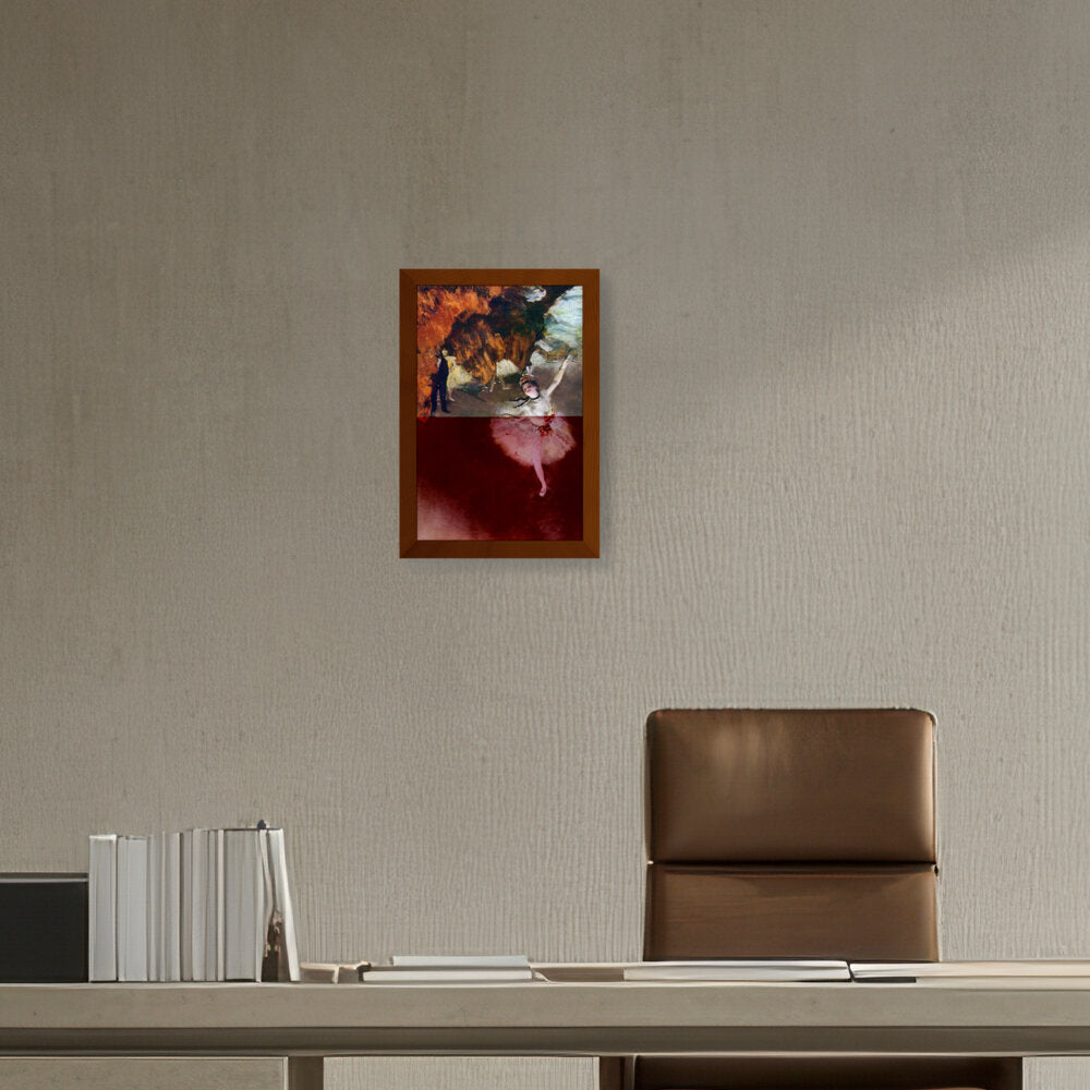 The Star - Framed Canvas