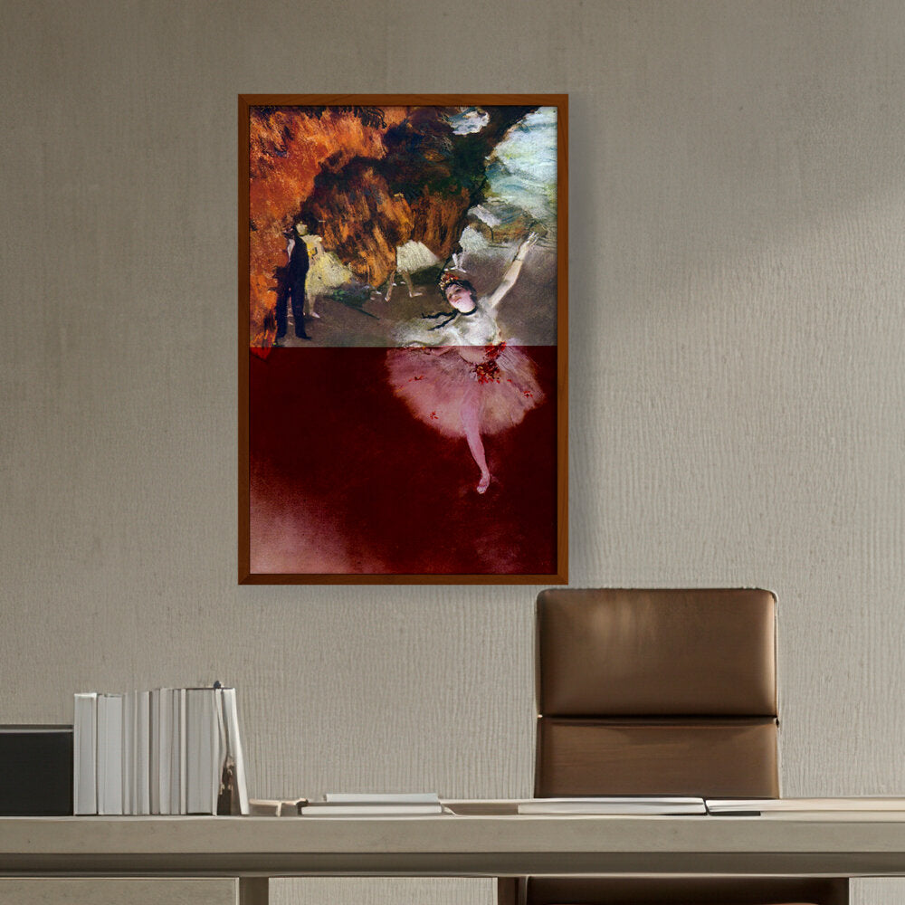 The Star - Framed Canvas