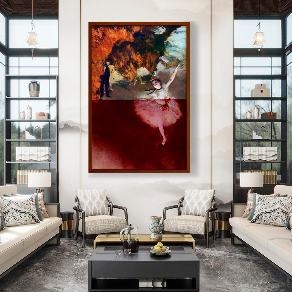 The Star - Framed Canvas