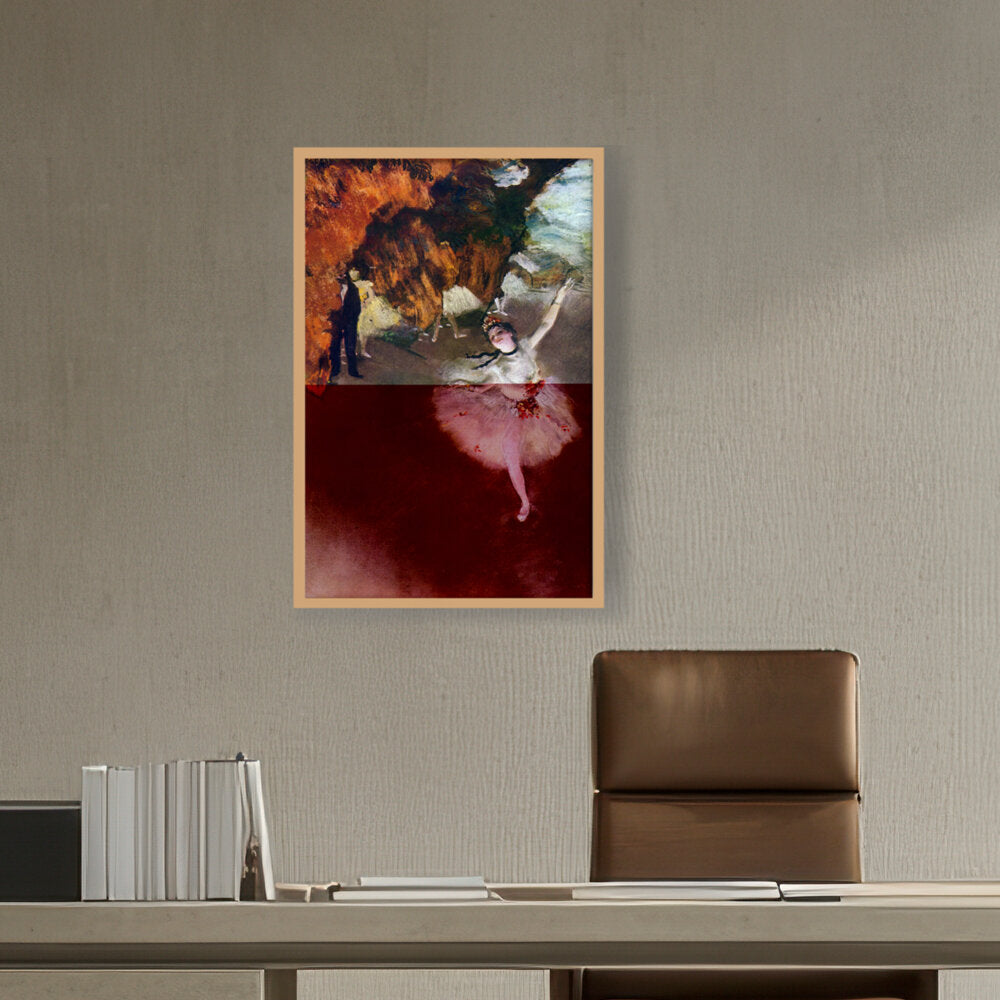 The Star - Framed Canvas