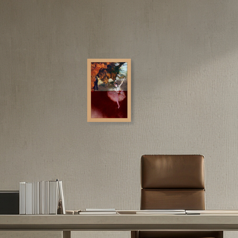The Star - Framed Canvas