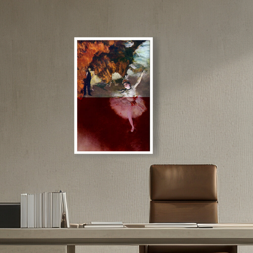 The Star - Framed Canvas