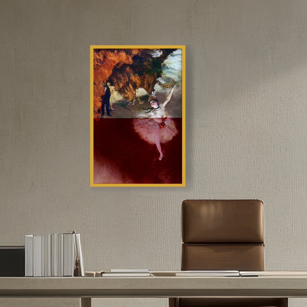 The Star - Framed Canvas