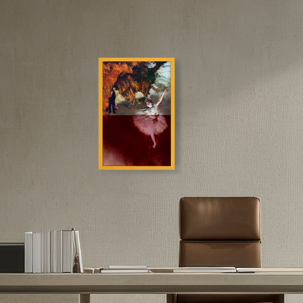 The Star - Framed Canvas