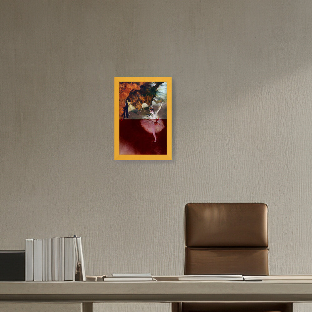 The Star - Framed Canvas